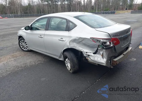 2018 Nissan Sentra Sv z USA, uszkodzony, nr VIN 3N1AB7APXJL655051